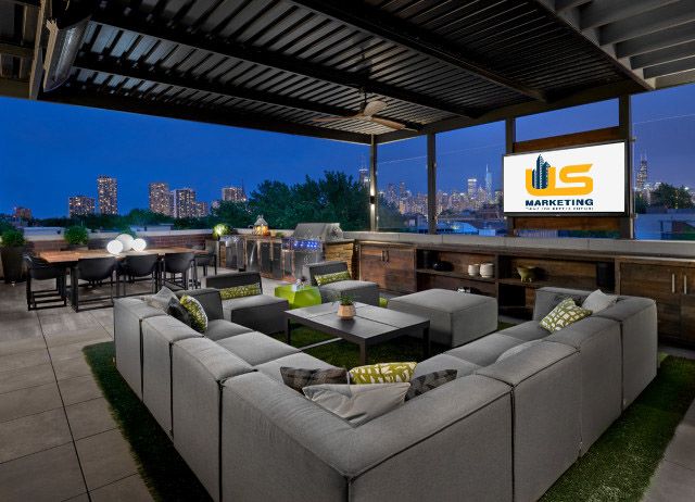 penthouse rooftop, US Marketing, US Group of Companies