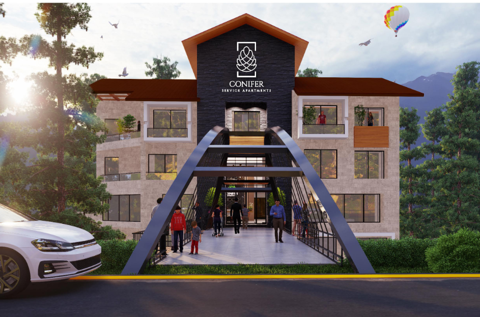 Conifer building